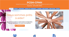 Desktop Screenshot of pcsm-cpmh.org