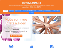 Tablet Screenshot of pcsm-cpmh.org